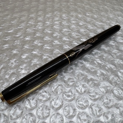パイロット PILOT 万年筆 14K 585 國光會 国光会 蒔絵 鶴 
