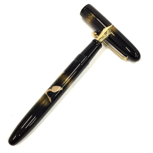 パイロット 国光会 美佐 蒔絵 万年筆 ペン先 18K-750 カートリッジ・プッシュ式コンバーター両用 ボトルインク付